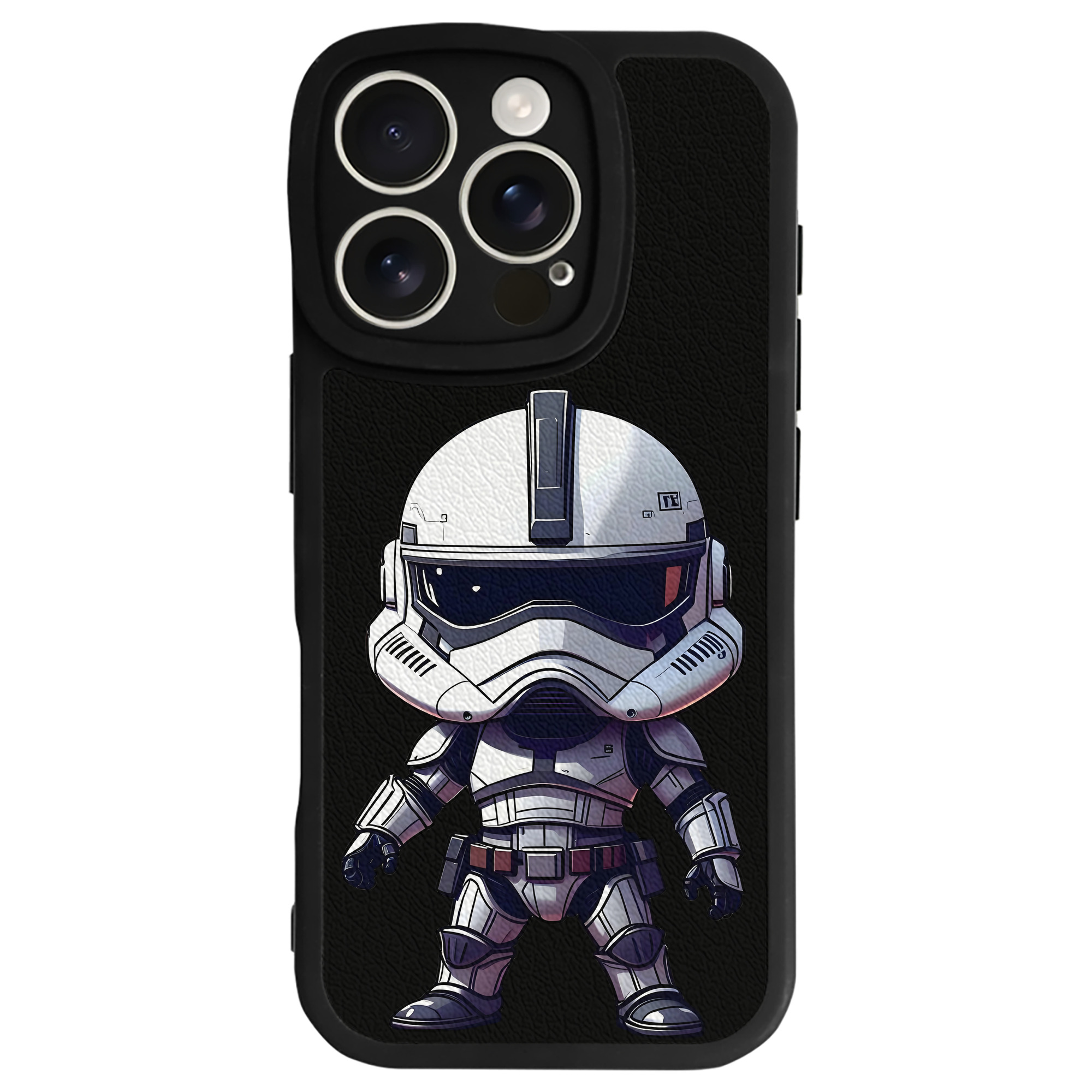 （画像用） スター・ウォーズ Star Wars 【iPhone 16シリーズ対応】シリコンスマホケース（レザー調） 材質：シリコン